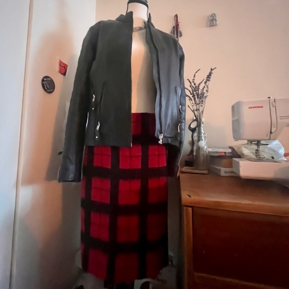 Talbots wool plaid skirt - Picture 1 of 5